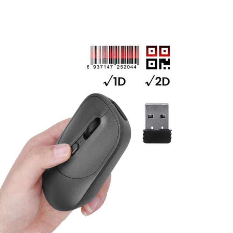 Creative Wireless Mouse 2D Barcode Scanner, Multi-function Wireless ...